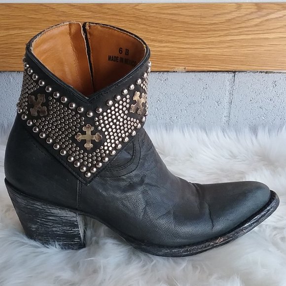 Old Gringo Shoes - Old Gringo Mini Belinda Black Bootie Size 6B